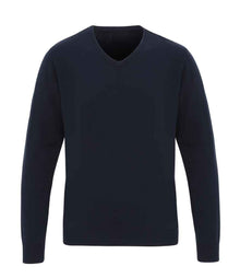 Premier Essential Acrylic V Neck Sweater PR400 - Navy