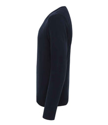 Premier Essential Acrylic V Neck Sweater PR400 - PR400 Navy Side