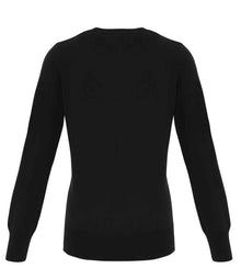 Premier Ladies Essential Acrylic V Neck Cardigan PR402 - PR402 Black Back
