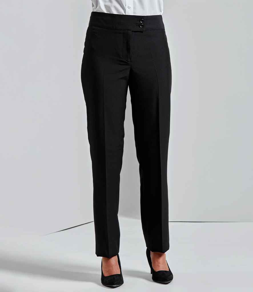 Premier Ladies Iris Straight Leg Trousers PR536 - PR536 Black Model