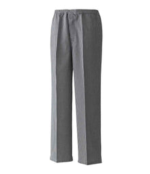 Premier Pull On Chef's Check Trousers PR552 - Black/White