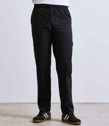 Premier Essential Chef's Cargo Trousers PR555 - PR555 Black Model