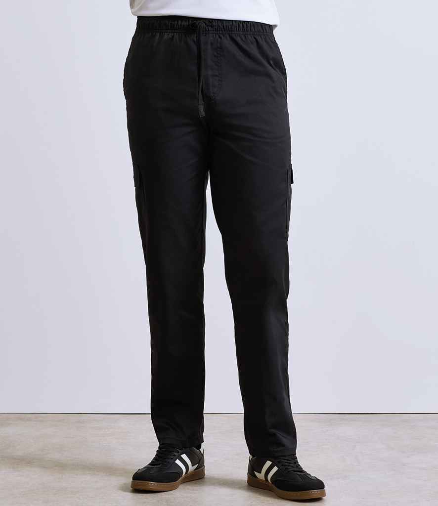 Premier Essential Chef's Cargo Trousers PR555 - PR555 Black Model