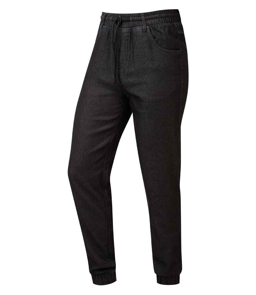 Premier Artisan Chef's Joggers PR556 - Black Denim