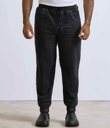 Premier Artisan Chef's Joggers PR556 - PR556 Black Denim Model