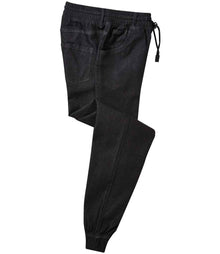 Premier Artisan Chef's Joggers PR556 - PR556 Black Denim Side