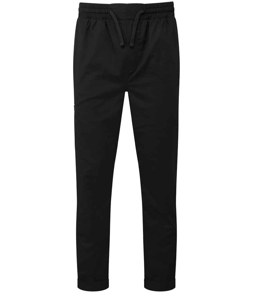 Premier Recyclight® Chef's Cargo Trousers PR557 - Black