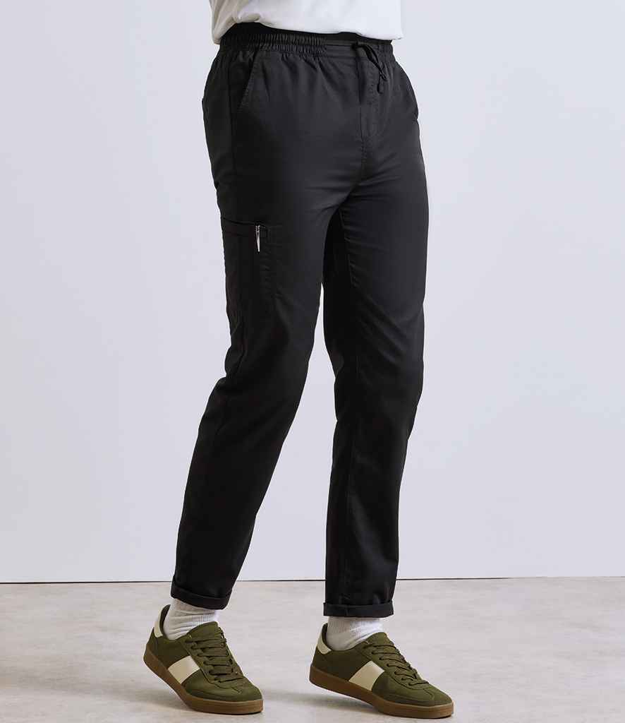Premier Recyclight® Chef's Cargo Trousers PR557 - PR557 Black Model