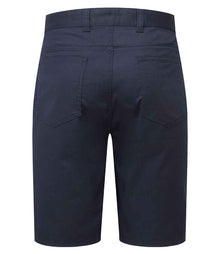 Premier Performance Chino Shorts PR562 - PR562 Navy Back