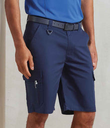Premier Workwear Cargo Shorts PR564 - PR564 Navy Model