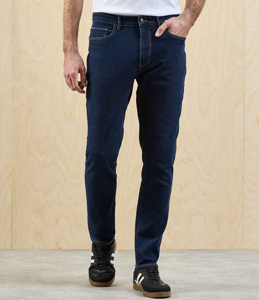 Premier Workready Straight Leg Jeans PR567 - PR567 Always Indigo Model