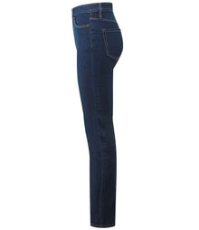 Premier Workready Ladies Straight Leg Jeans PR577 - PR577 Always Indigo Side