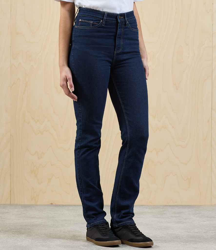 Premier Workready Ladies Straight Leg Jeans PR577 - PR577 Always Indigo Model