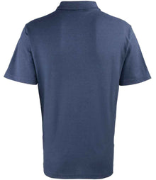 Premier Stud Piqué Polo Shirt PR610 - PR610 Navy Back