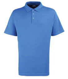 Premier Stud Piqué Polo Shirt PR610 - Royal Blue