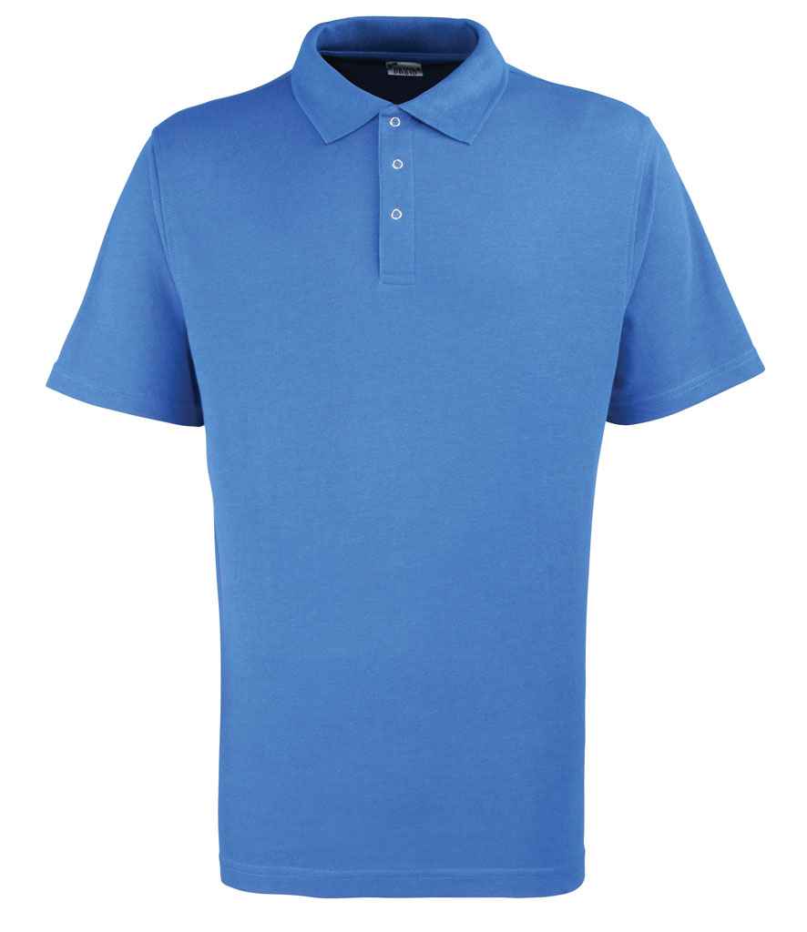 Premier Stud Piqué Polo Shirt PR610 - Royal Blue