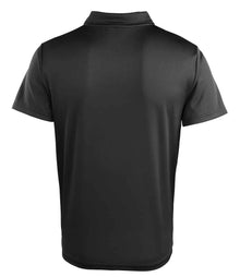 Premier Coolchecker® Stud Piqué Polo Shirt PR612 - PR612 Black Back