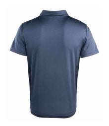 Premier Coolchecker® Stud Piqué Polo Shirt PR612 - PR612 Navy Back