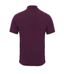 Premier Coolchecker® Piqué Polo Shirt PR615 - PR615 Aubergine Back
