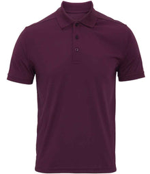 Premier Coolchecker® Piqué Polo Shirt PR615 - Aubergine
