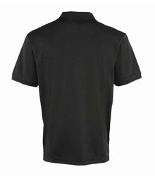 Premier Coolchecker® Piqué Polo Shirt PR615 - PR615 Black Back