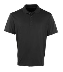 Premier Coolchecker® Piqué Polo Shirt PR615 - Black