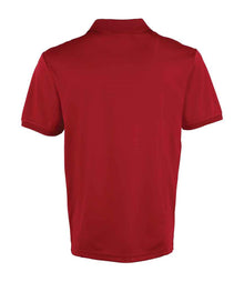 Premier Coolchecker® Piqué Polo Shirt PR615 - PR615 Burgundy Back
