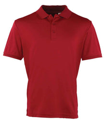 Premier Coolchecker® Piqué Polo Shirt PR615 - Burgundy
