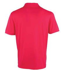 Premier Coolchecker® Piqué Polo Shirt PR615 - PR615 Hot Pink Back