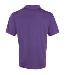 Premier Coolchecker® Piqué Polo Shirt PR615 - PR615 Purple Back