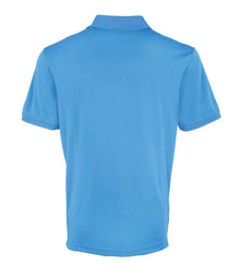 Premier Coolchecker® Piqué Polo Shirt PR615 - PR615 Sapphire Blue Back
