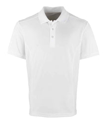 Premier Coolchecker® Piqué Polo Shirt PR615 - White
