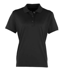 Premier Ladies Coolchecker® Piqué Polo Shirt PR616 - Black