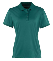 Premier Ladies Coolchecker® Piqué Polo Shirt PR616 - Bottle Green
