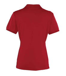 Premier Ladies Coolchecker® Piqué Polo Shirt PR616 - PR616 Burgundy Back
