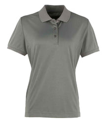 Premier Ladies Coolchecker® Piqué Polo Shirt PR616 - Dark Grey