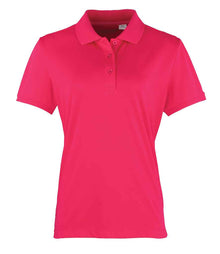 Premier Ladies Coolchecker® Piqué Polo Shirt PR616 - Hot Pink