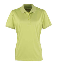 Premier Ladies Coolchecker® Piqué Polo Shirt PR616 - Lime Green