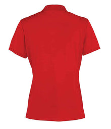 Premier Ladies Coolchecker® Piqué Polo Shirt PR616 - PR616 Red Back