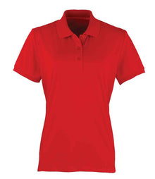 Premier Ladies Coolchecker® Piqué Polo Shirt PR616 - Red