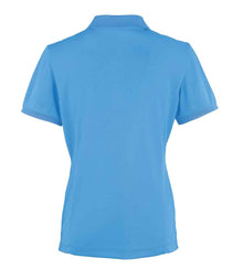 Premier Ladies Coolchecker® Piqué Polo Shirt PR616 - PR616 Sapphire Blue Back