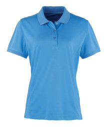 Premier Ladies Coolchecker® Piqué Polo Shirt PR616 - Sapphire Blue