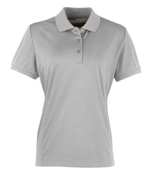 Premier Ladies Coolchecker® Piqué Polo Shirt PR616 - Silver