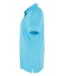 Premier Ladies Coolchecker® Piqué Polo Shirt PR616 - PR616 Turquoise Blue Side