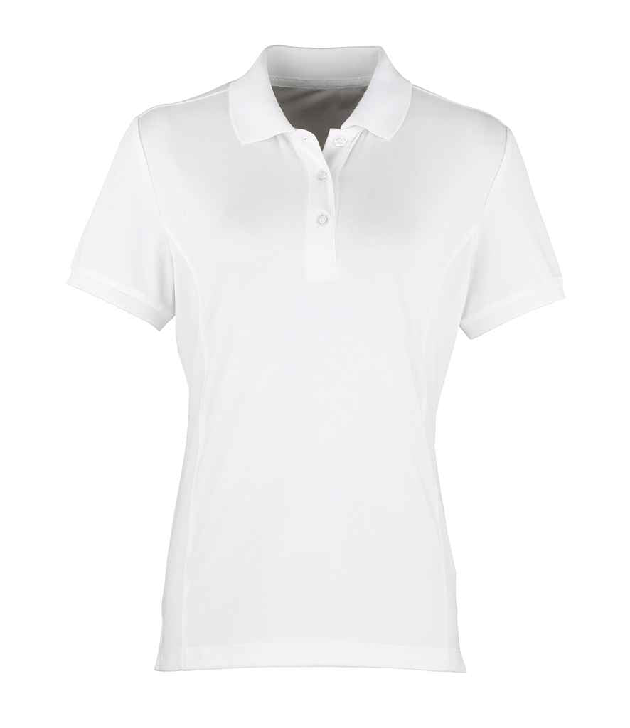 Premier Ladies Coolchecker® Piqué Polo Shirt PR616 - White