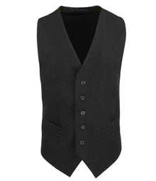 Premier Lined Waistcoat PR622 - Black