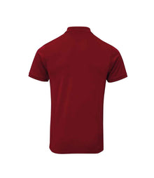 Premier Coolchecker® Plus Piqué Polo Shirt PR630 - PR630 Burgundy Back