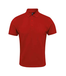 Premier Coolchecker® Plus Piqué Polo Shirt PR630 - Red