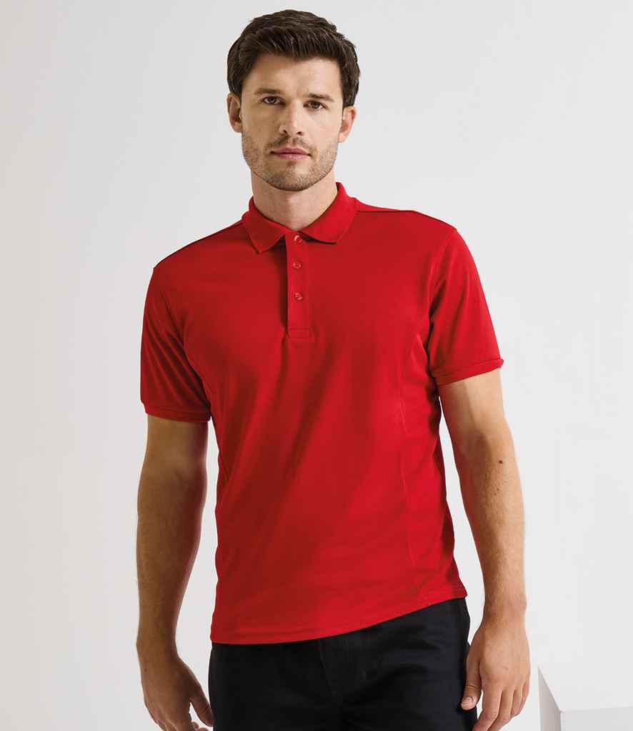 Premier Coolchecker® Plus Piqué Polo Shirt PR630 - PR630 Red Model