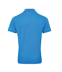 Premier Coolchecker® Plus Piqué Polo Shirt PR630 - PR630 Turquoise Blue Back
